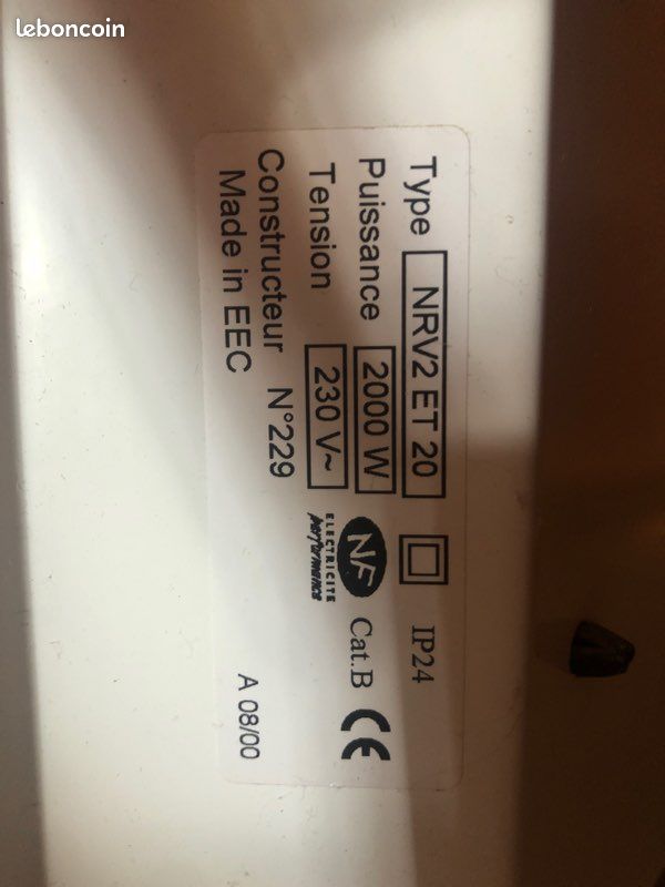 Radiateur airelec radian vertical (image 2)