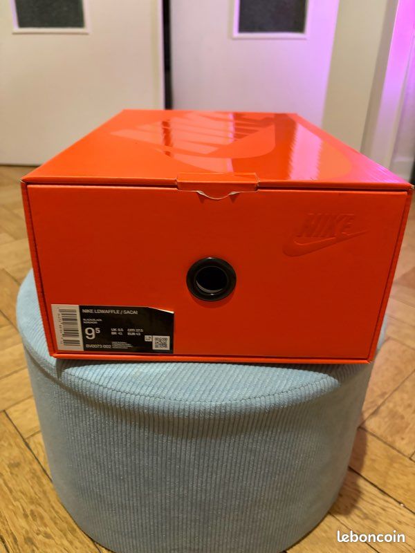 Nike LD Waffle Sacai Nylon Noir (image 8)