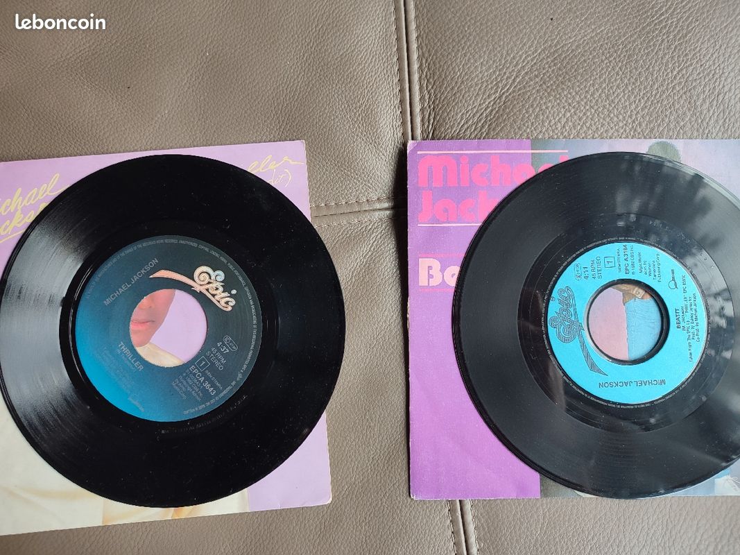 2 vinyles Michael Jackson (image 3)