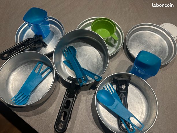 Ensemble De Gamelle Camping Scoutisme En Aluminium - Ustensile De Cuisine Pour Randonnée