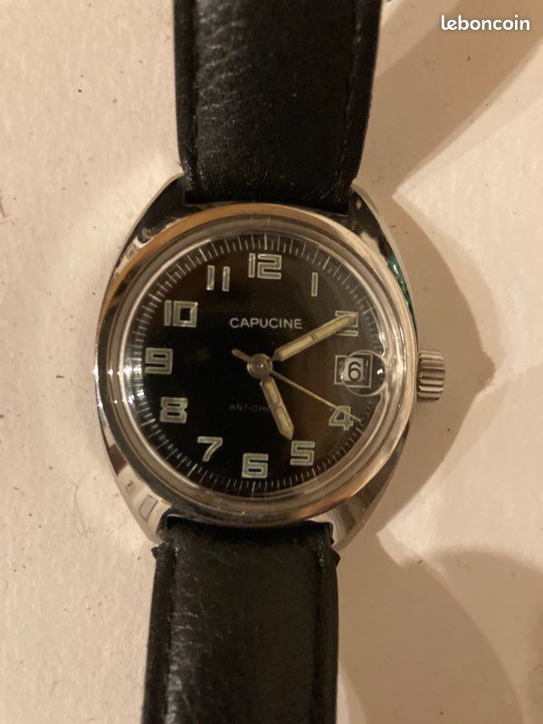 Montre Mécanique Vintage PAX France - Ébauche 233.66 - Occasion (montre à Remontage Manuel)