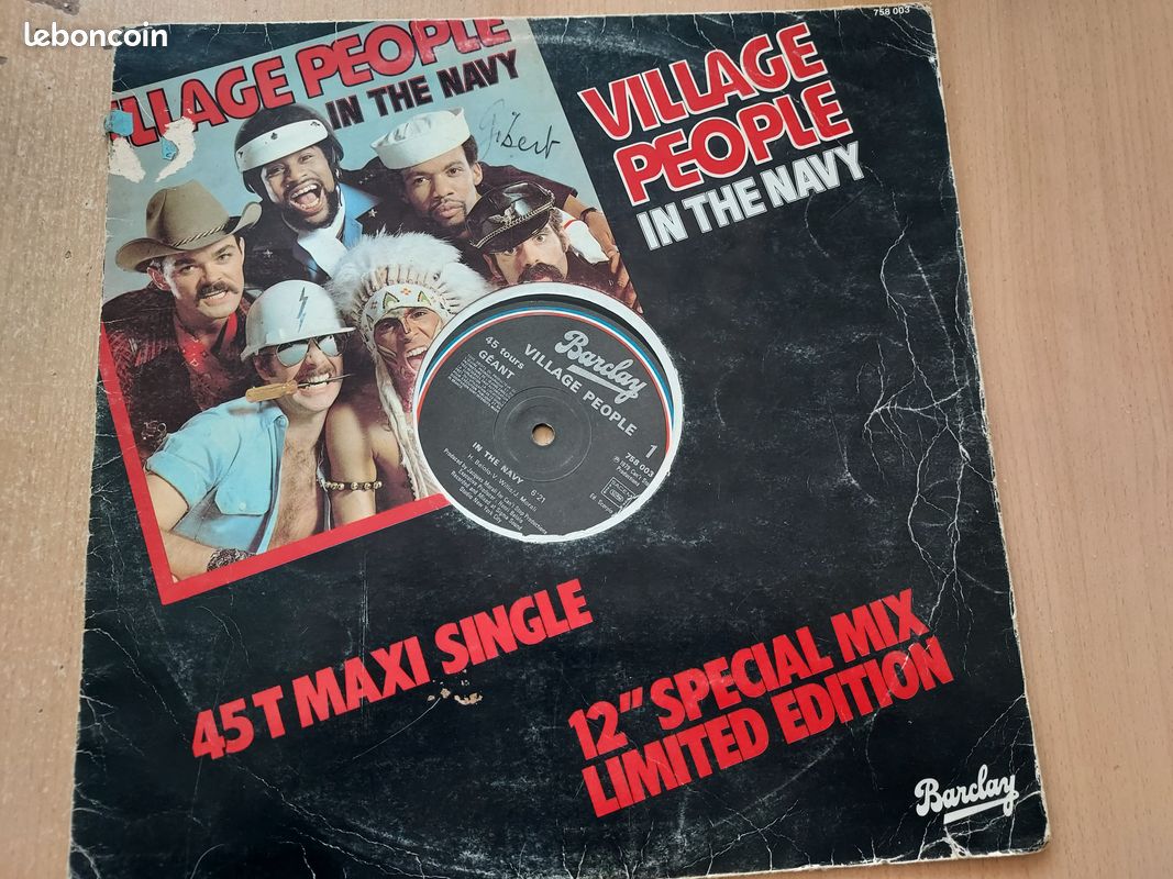 Maxi 45T Village People In the Navy (image 3)