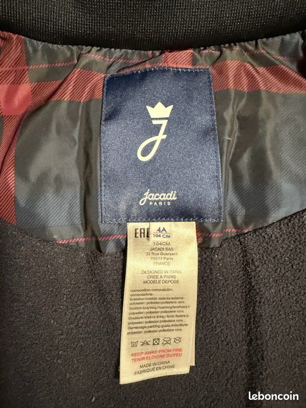 Vêtement Jacadi Paris Pour Garçon - Occasion En Très Bon état