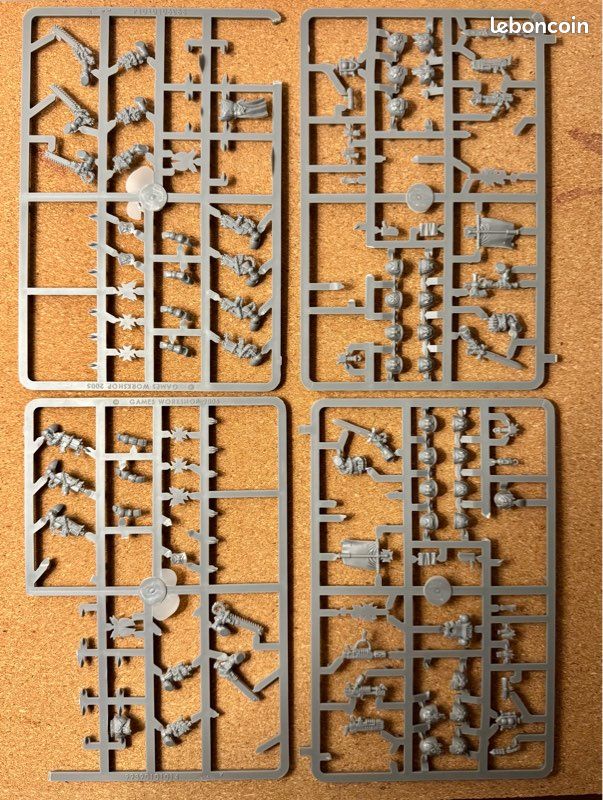 Warhammer 40k Black Templars Space Marine Chapter Upgrade Weapons 55-12 2005 (image 1)