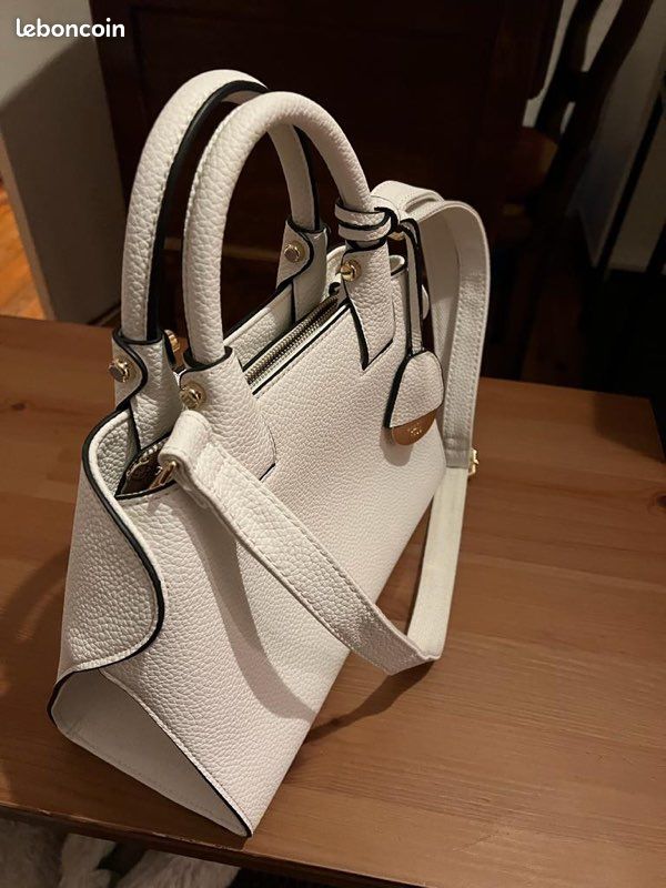 Sac à main Dalery cuir blanc jamais porté (image 1)
