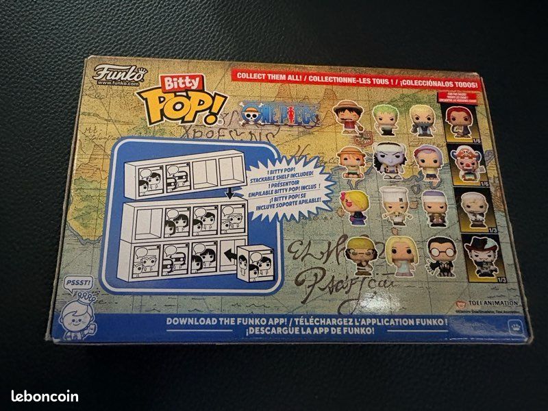 Pack 4 Bitty Pop Funko One Piece - Limited Chase Edition (Neuf) (image 2)