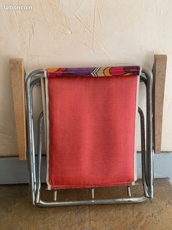 Chaise pliante vintage (image 4)