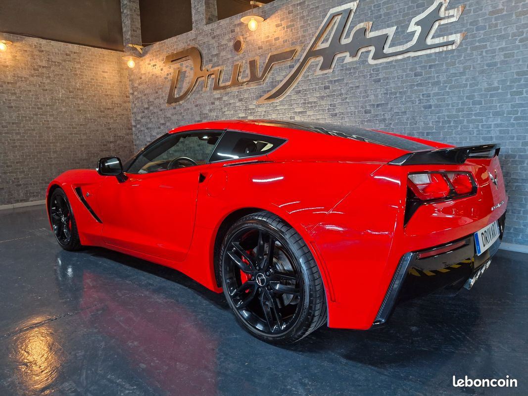 CHEVROLET CORVETTE C7 TARGA 6.2 V8 466cv 3LT Z51 Compétition BVM (image 2)