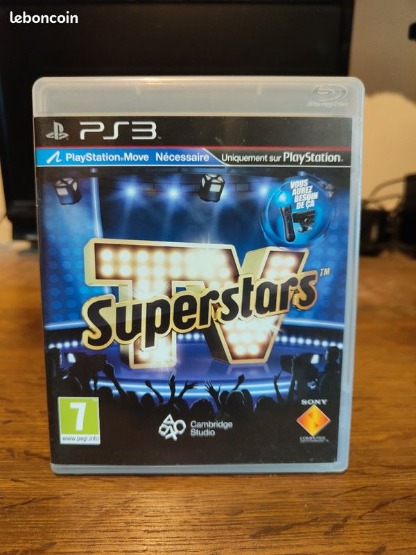 Jeu PS3 TV Superstars Version Française - Bon état, Disque Comme Neuf