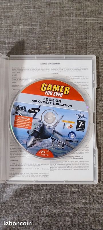 Jeu PC - LOCK ON: AIR COMBAT SIMULATION - Simulation De Combat Aérien - Neuf Sous Blister