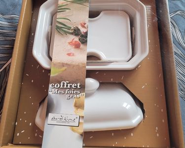 Set Plat à foie gras + Terrine luxe - Maison
