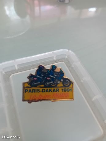 Pin´s Paris Dakar 1991 / La victoire pour total (Arcane) zamac ou EGF au choix