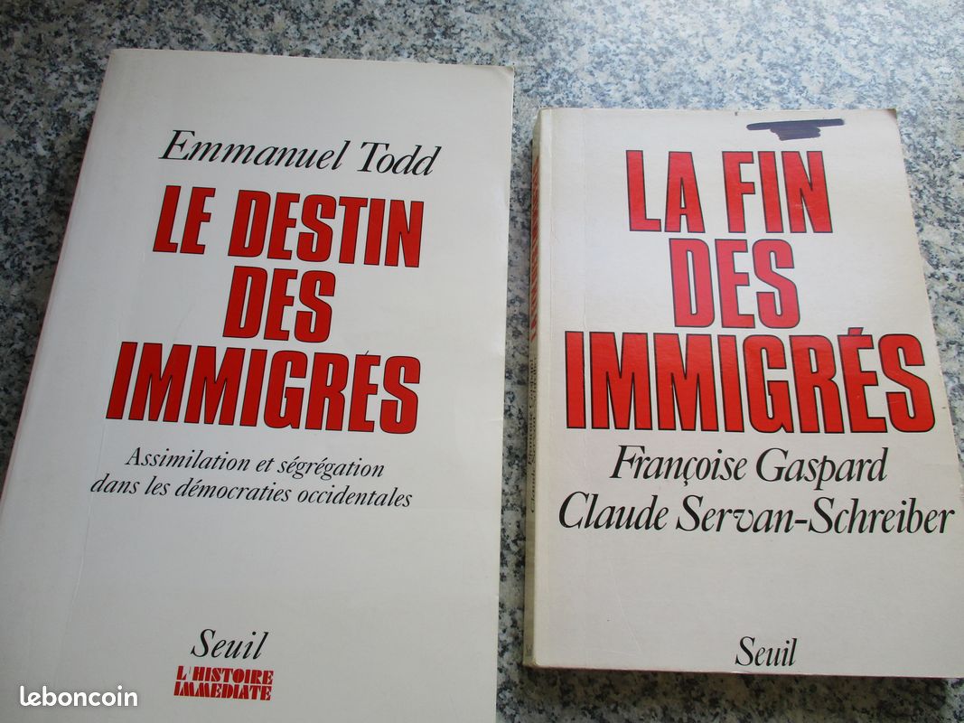 Livres sur immigration (image 1)