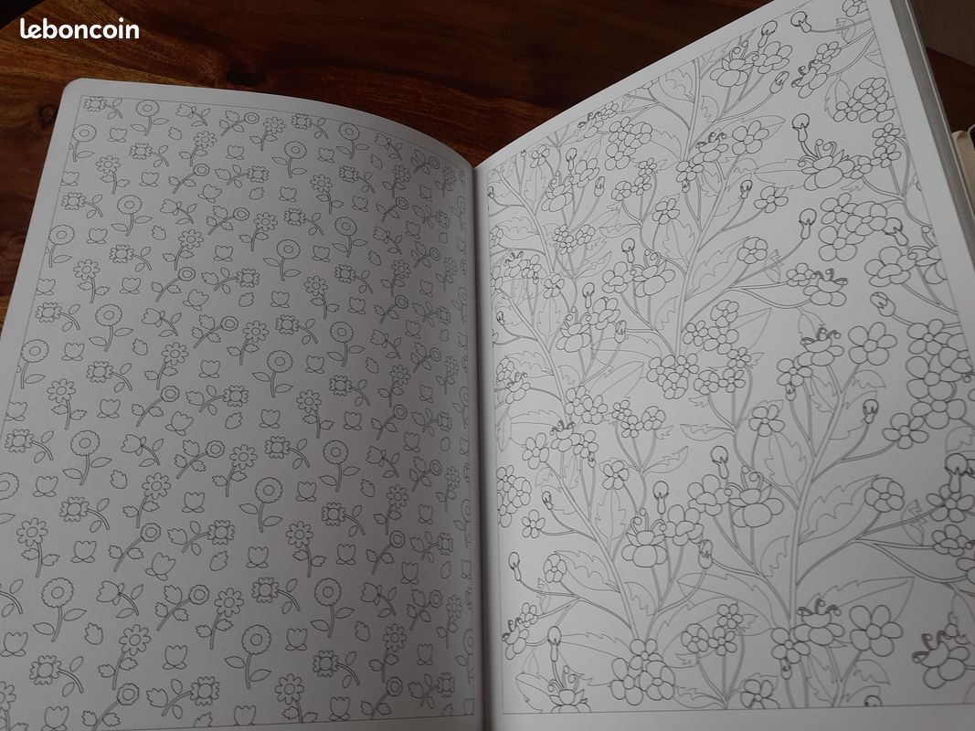 Livre coloriage "Infiniment fleuri" (image 5)