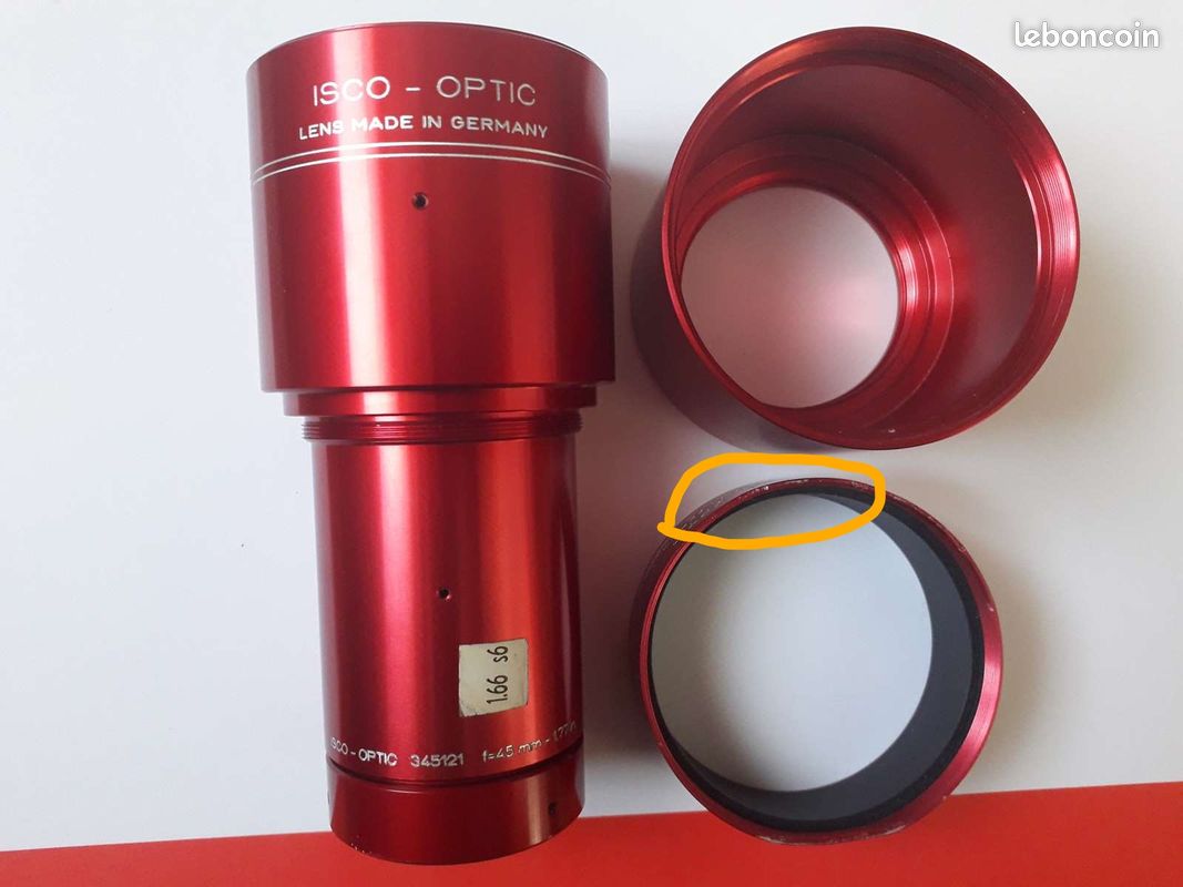 Objectif De Cinéma ISCO ULTRA STAR RED HD PLUS - 85mm - Monture Projecteur - Occasion