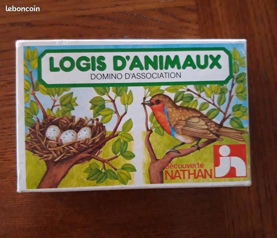 JEU de dominos Logis d'animaux NATHAN (image 1)