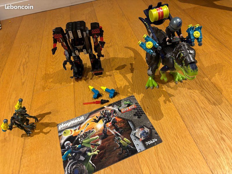 Tyrannosaure et le robot géant - Playmobil Dino Rise - 70624 sur