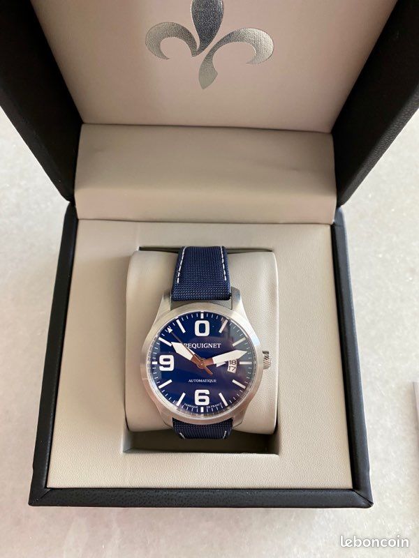 Pequignet Aviateur 42mm montre automatique (image 1)