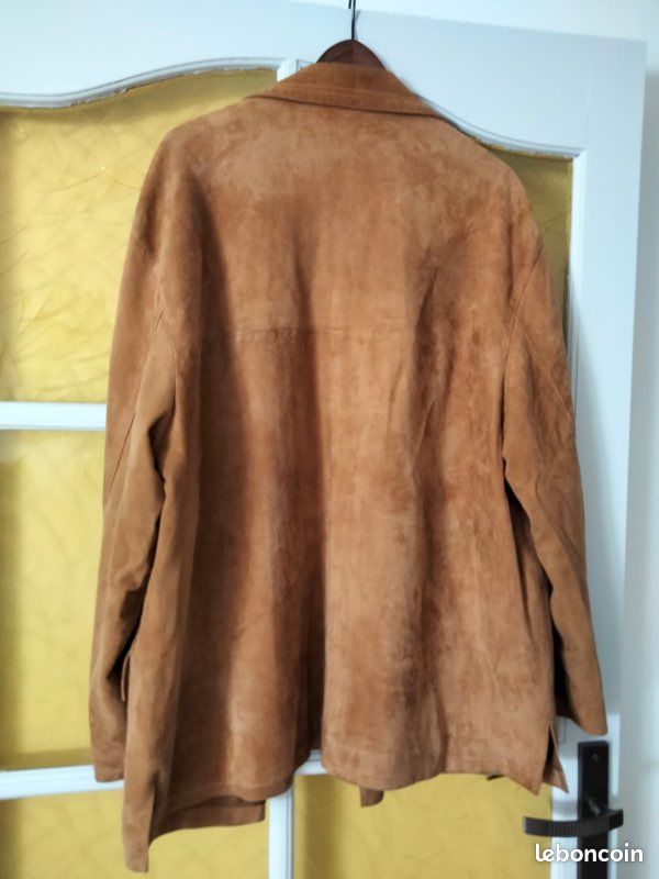Veste en daim Taille italienne 54 homme (image 4)