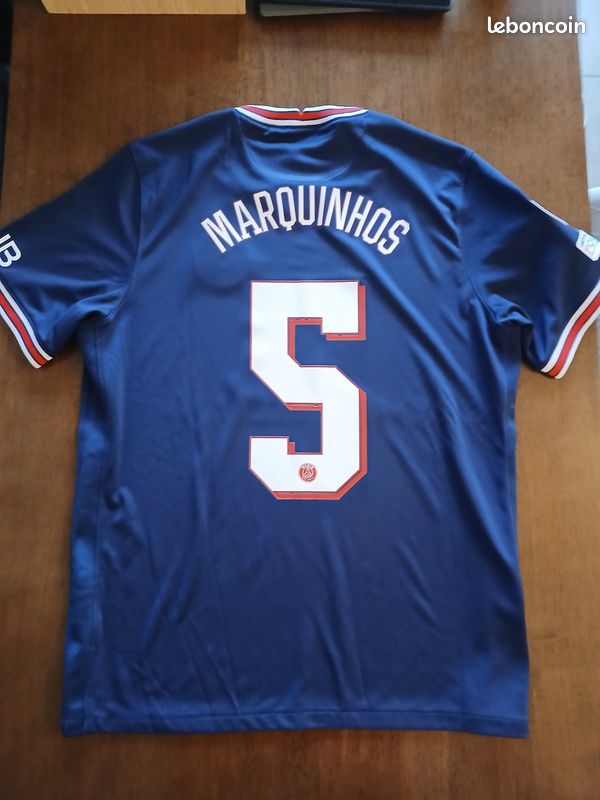 Flocage Officiel PSG 2022/2023 - Marquinhos - Taille Adulte