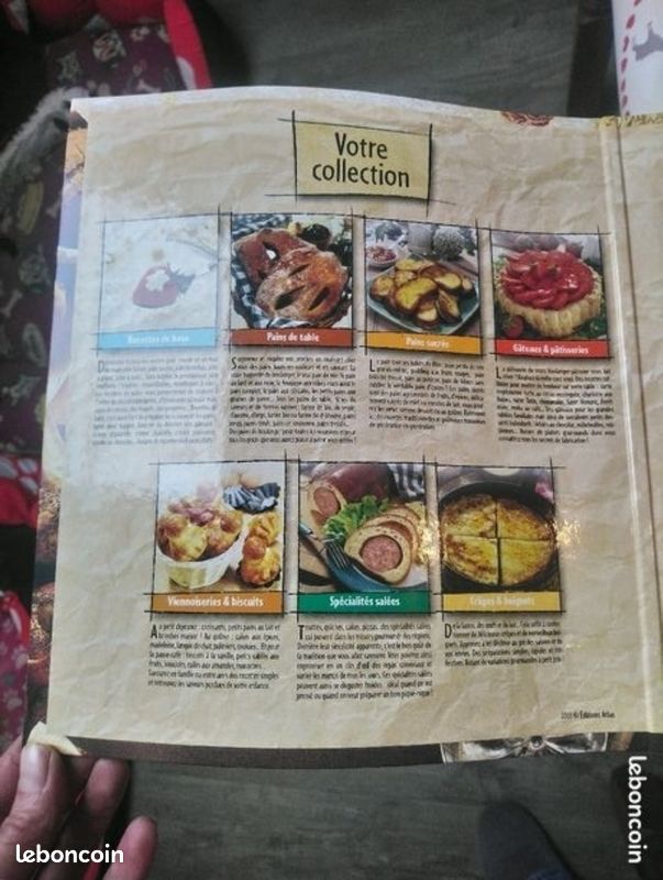 Classeur non complet Pains,gâteaux,viennoiseries Édition Atlas (image 2)