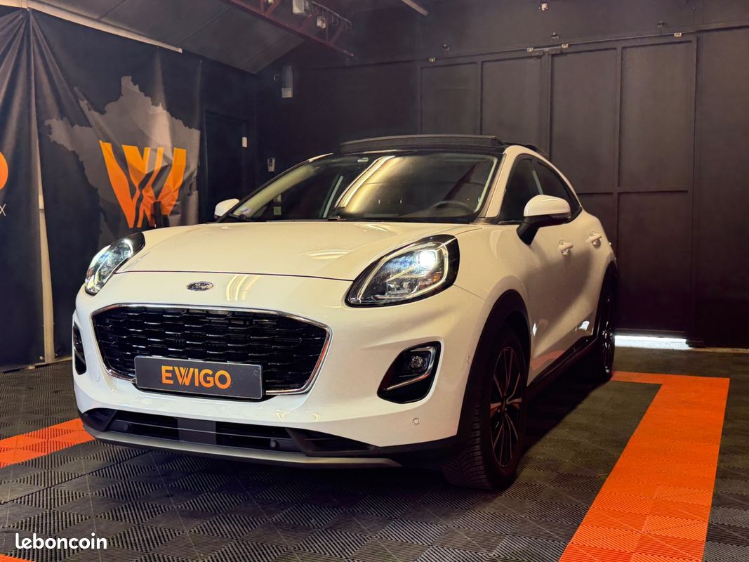 Ford puma 1.0 125 ch hybrid mhev titanium / toit ouvrant / entretien constructeur / cam de recul (image 3)