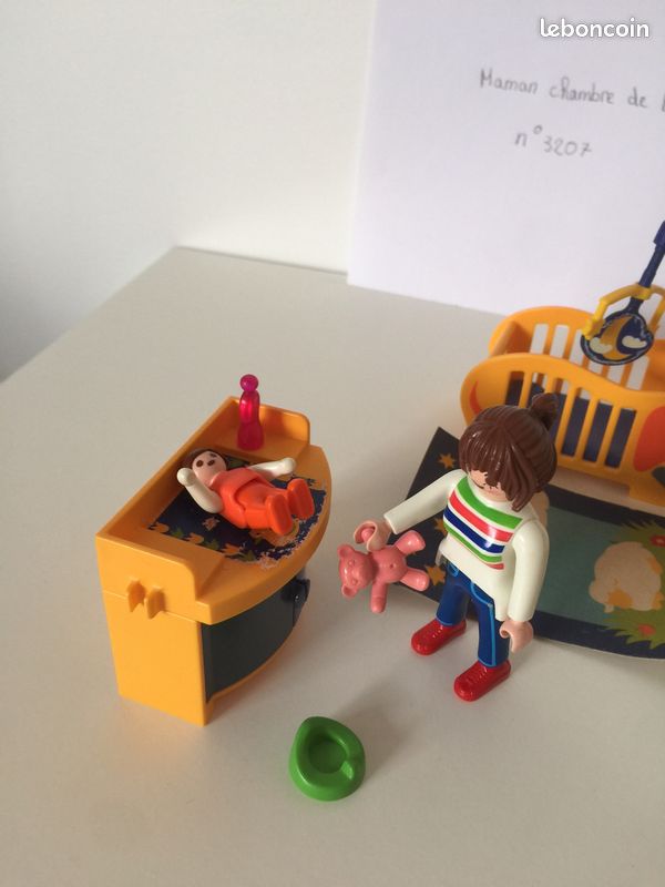 Playmobil n° 3207 / chambre bébé (image 2)