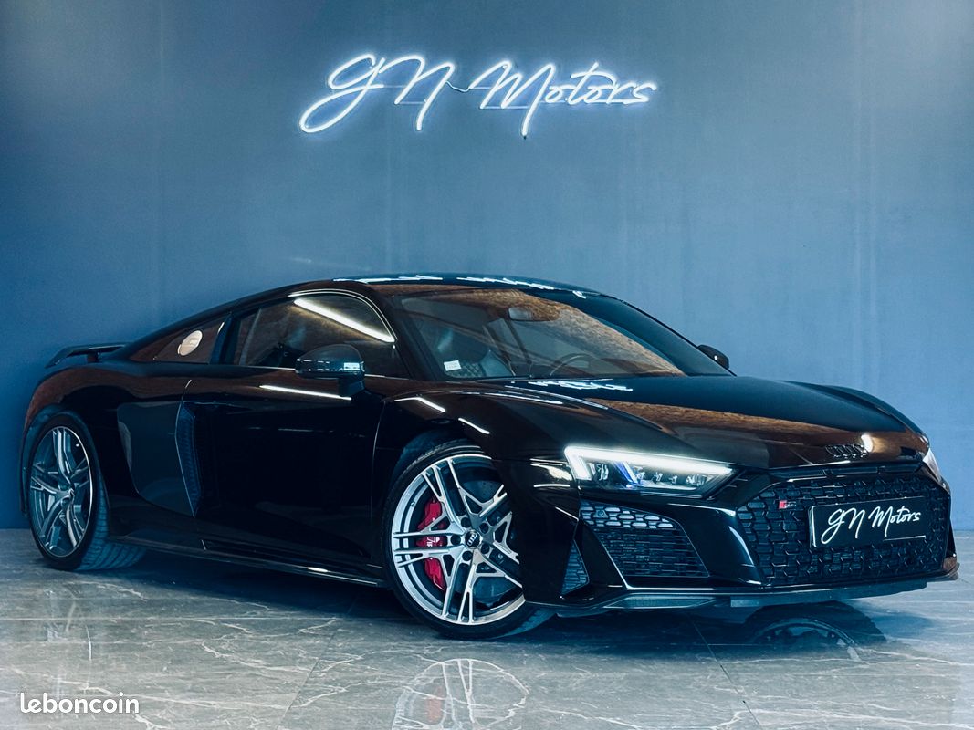 Audi r8 ii (2) 5.2 v10 fsi 620 performance quattro s tronic 7 - suivi complet - garantie 12 mois (image 1)