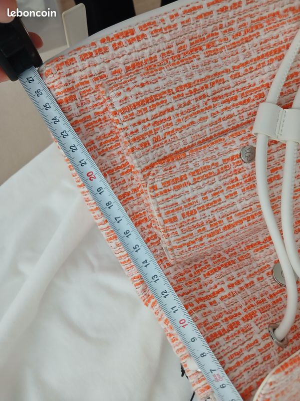 Sac Tweed/Cuir Karl Lagerfeld Neuf (image 11)