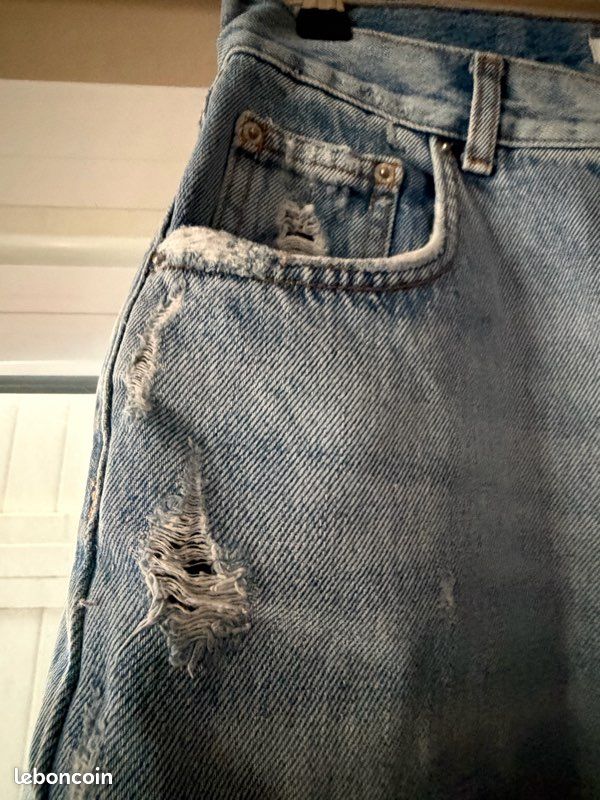 Jean à trou pull and bear (image 6)