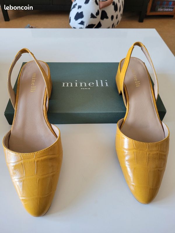 Chaussures Femme Minelli T39 cuir (image 2)