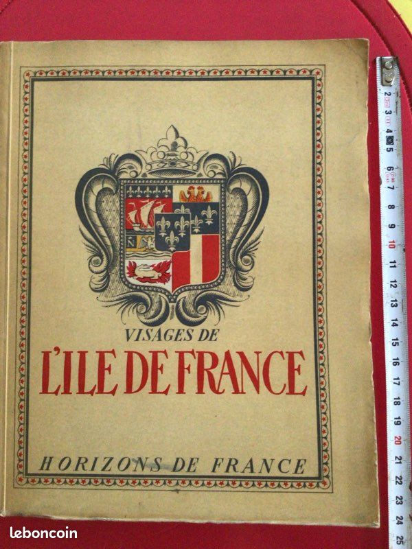 Visages de l’île de France, livre ancien (image 5)