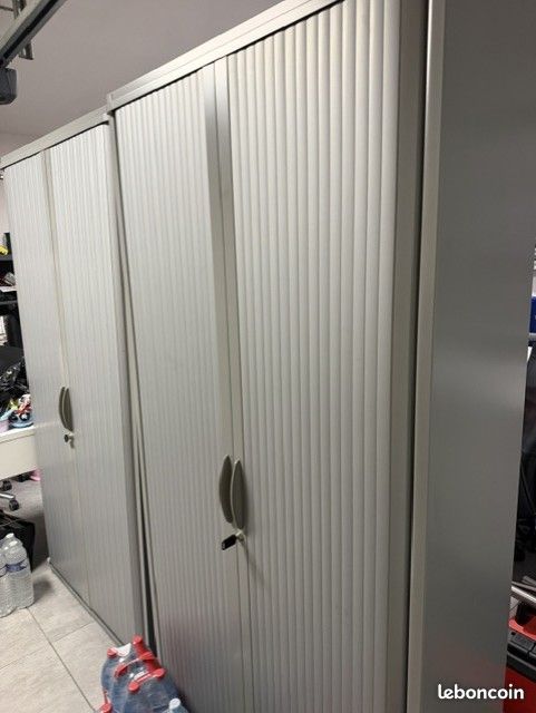 Armoire métallique H198x100 Cm x P45 cm (image 2)