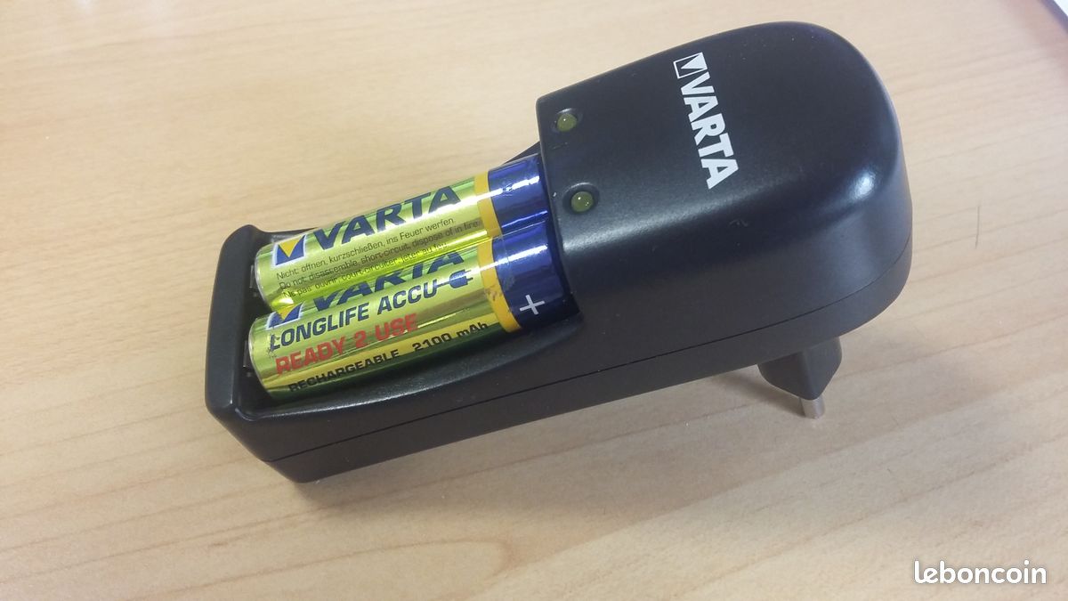 Piles ACCUS rechargeables + Chargeurs Varta (image 3)