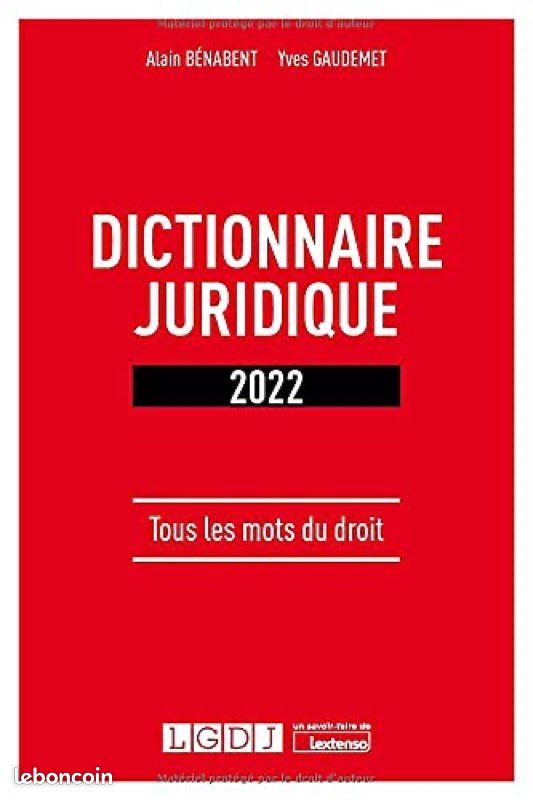 Dictionnaire juridique (image 1)