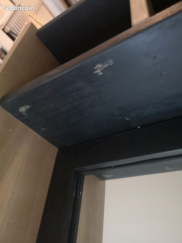 Meuble miroir salle de bain acacia noir pitaya alinéa (image 3)