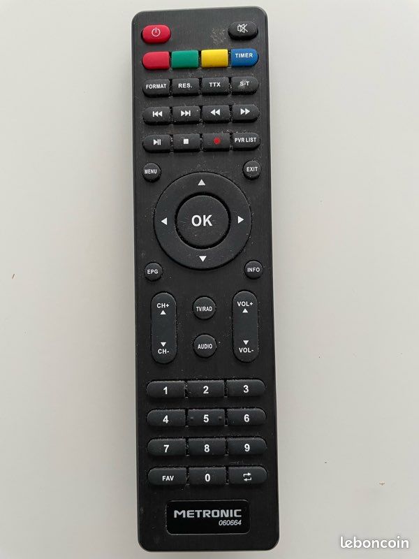 Servimat Fransat HD SIRIUS3 Satellite set-top box zwart