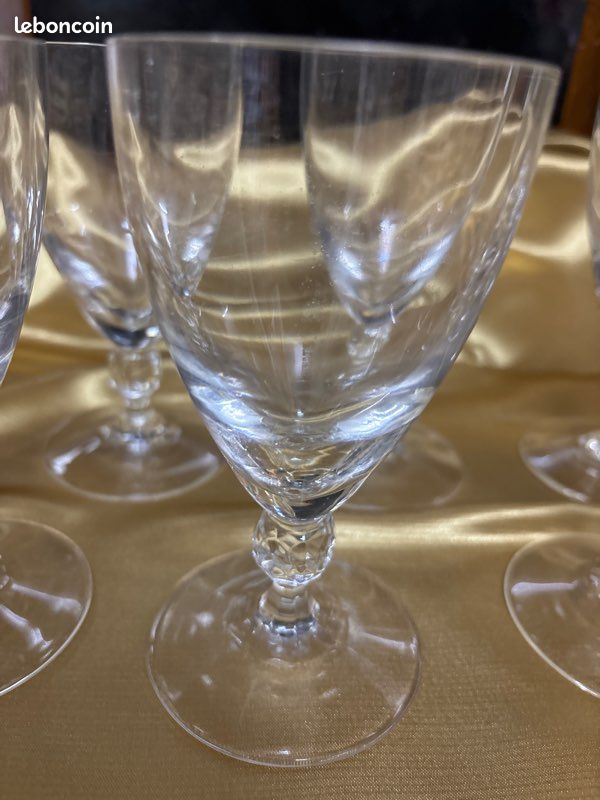 7 verres en cristal 14 (image 3)