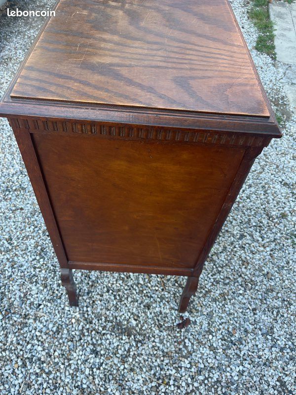 Petit meuble d’appoint - 1 porte à refiler (image 4)