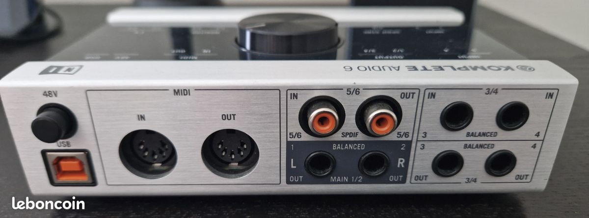 Interface audio USB Native Instruments Komplete Audio 6 MK (image 3)