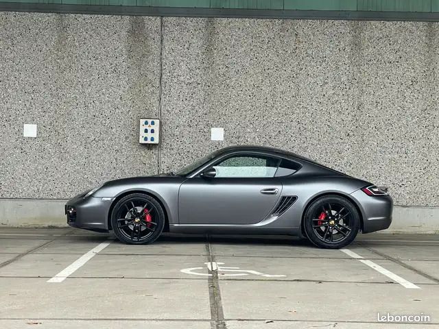 Porsche Cayman PACK SPORT 245 CH BVM - SELLERIE CUIR VOLANT EN (image 4)