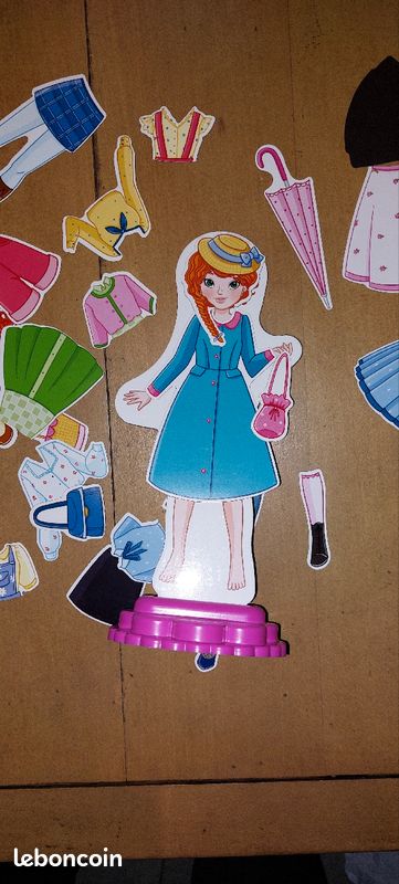 Jeux aimanté poupée (image 3)