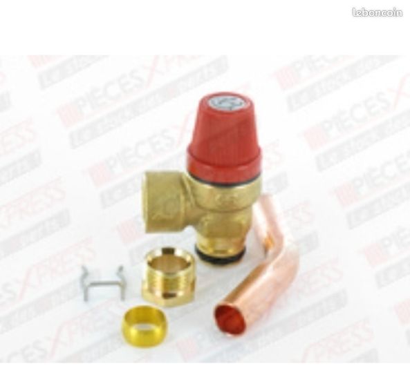 Soupape de securite 3 bar De Dietrich S62763 (image 1)