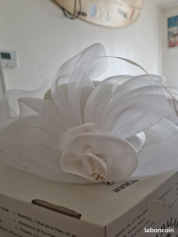 Chapeau cérémonie femme Falbalas (image 3)