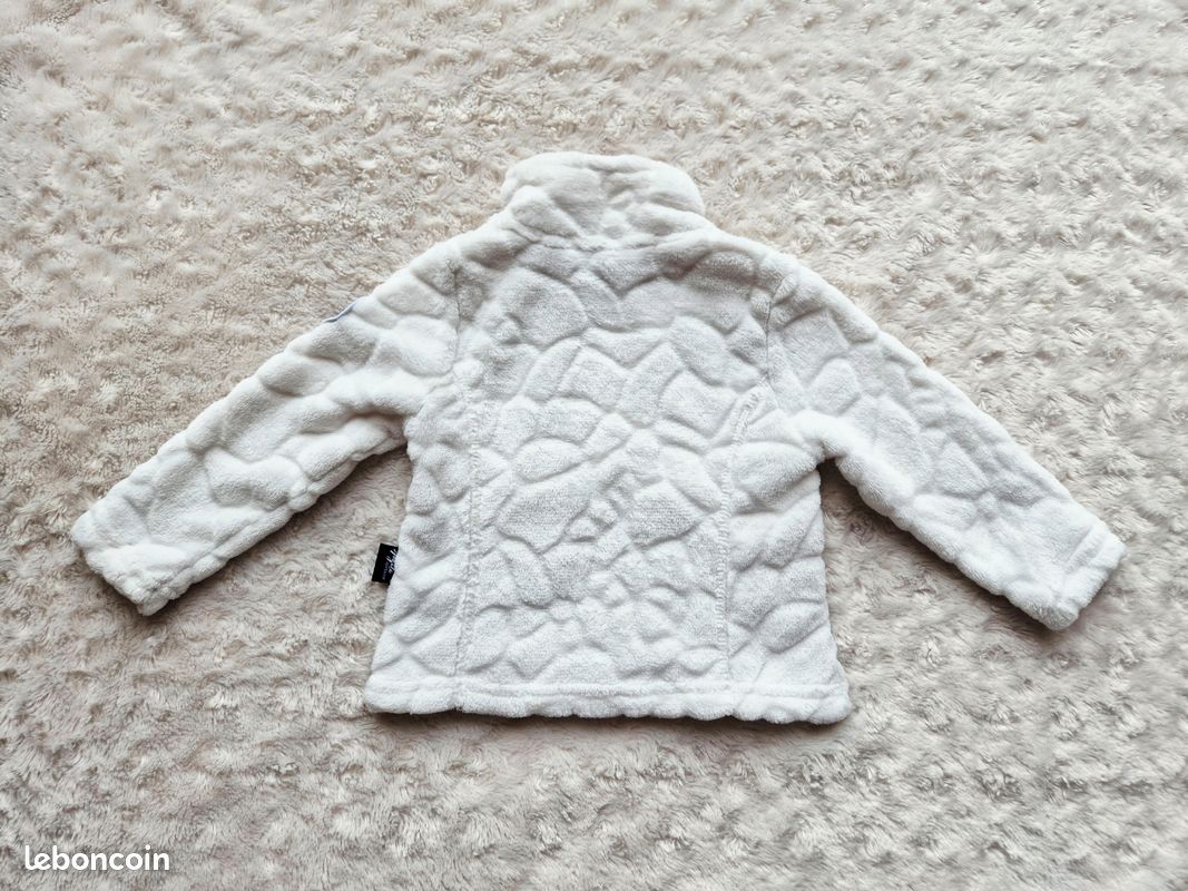 Veste polaire toucher doux Angèle Sportswear - Taille 6 mois (image 3)