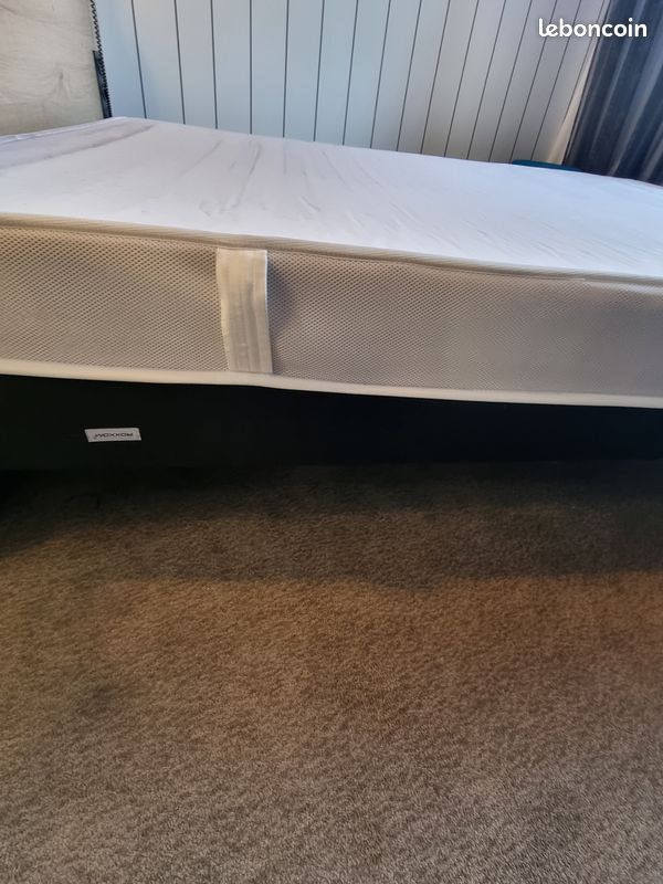 Sommier+matelas+sur matelas (image 2)