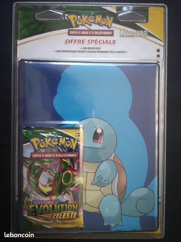 Pokémon Classeur Ultra Pro + booster Evolution Celeste RAYQUAZA blister scellé🎁 (image 1)