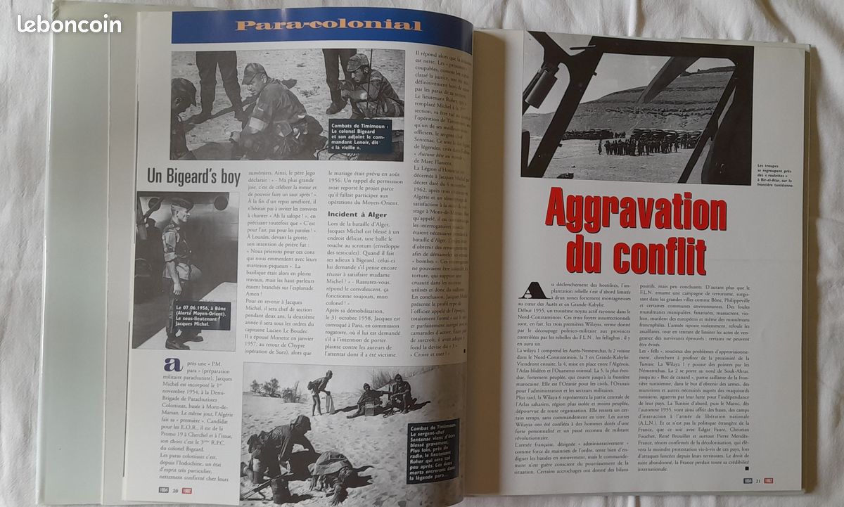 Appeles en algerie. Tresor du patrimoine. Guerre d'algerie (image 2)
