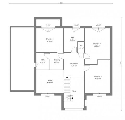 Maison a louer franconville - 7 pièce(s) - 171 m2 - Surfyn