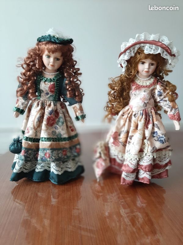 Poupée Ancienne En Porcelaine Automate Gilde Porzellan - Modèle Alice 40cm